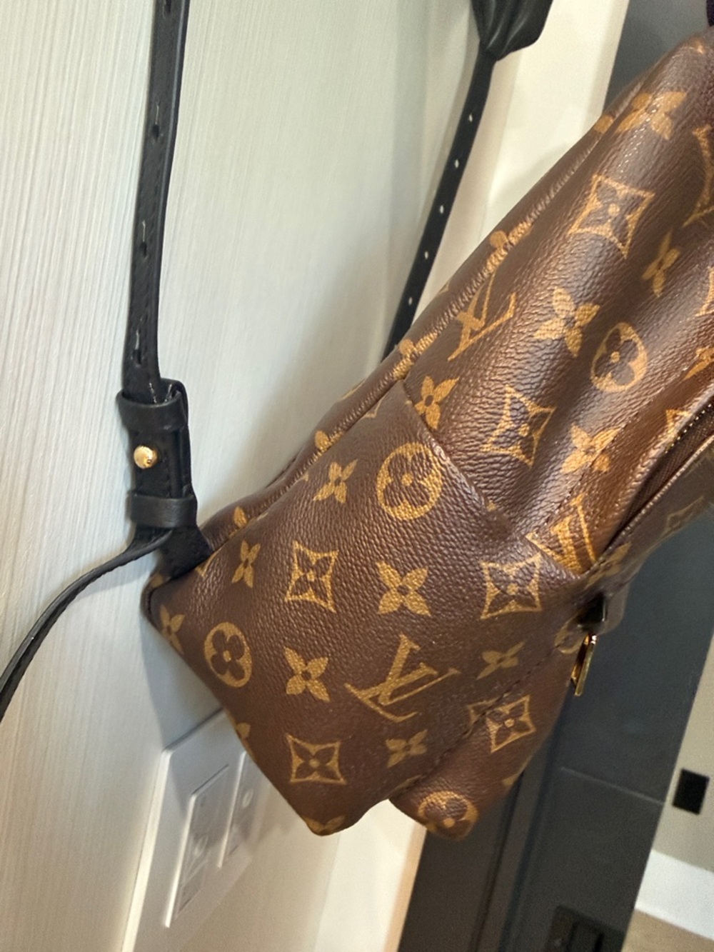 Louis Vuitton Brown Monogram Mini Backpack with Gold Hardware - Picture 6 of 12